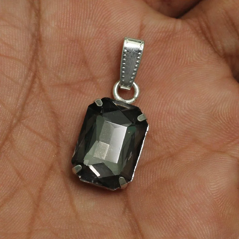 personalized zodiac birthstone necklace 1 Pcs, 18x13mm Rectangle Stone Pendant