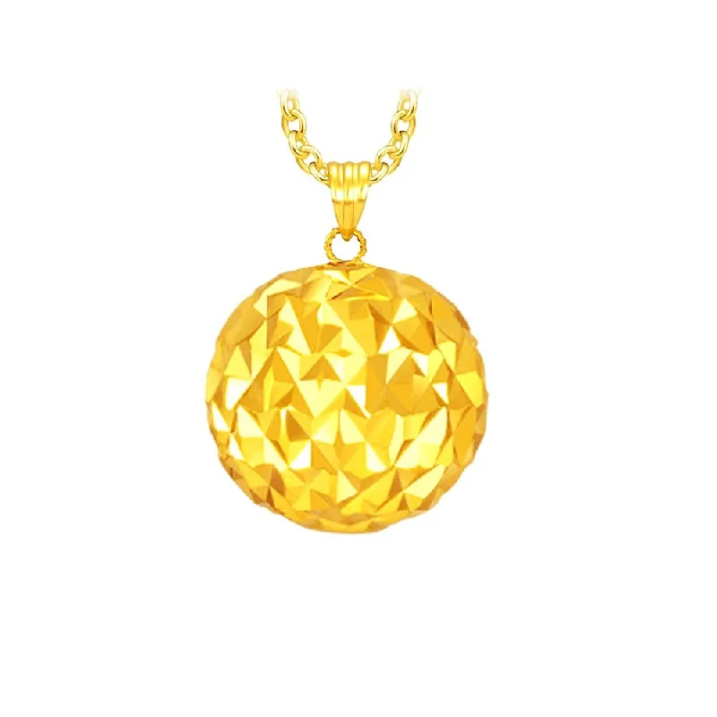 real peridot gemstone ring 18K Golden Orb Pendant