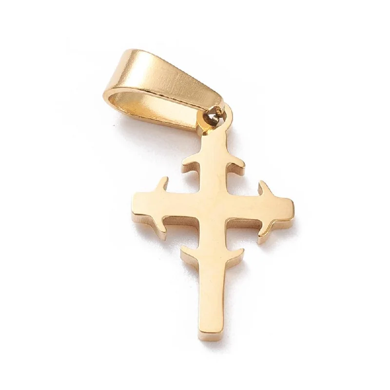 elegant marquise diamond ring 20x13mm Laser Cut Stainless Steel Cross Pendants