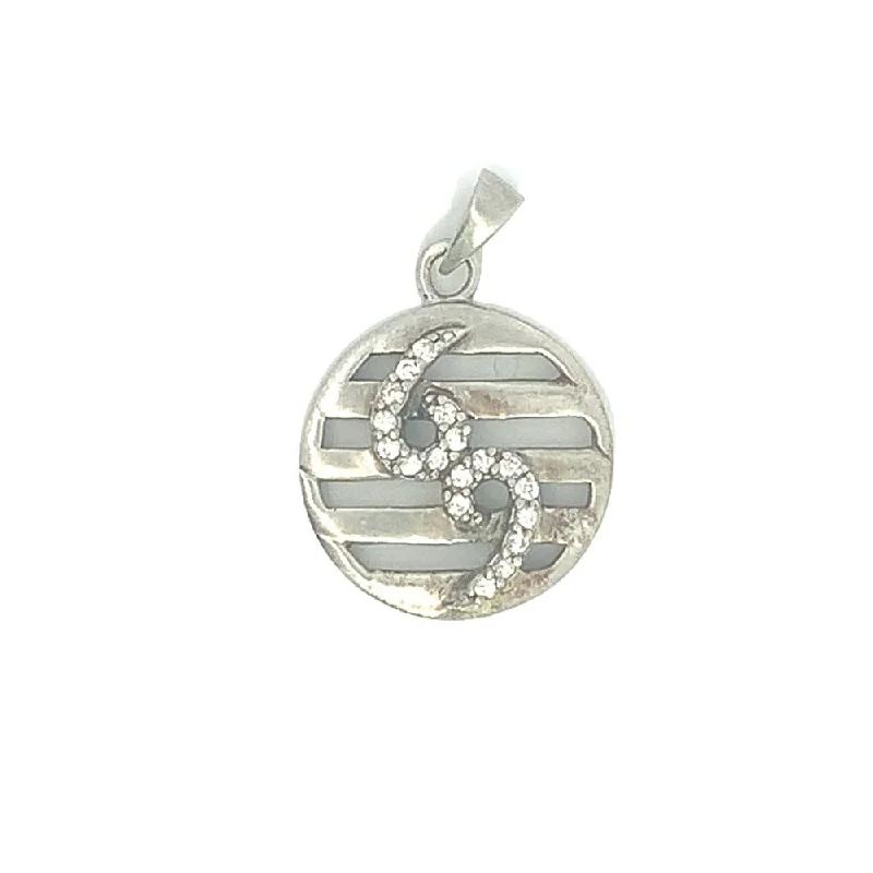 vintage-style filigree bracelet 69 925 Sterling Silver Pendant