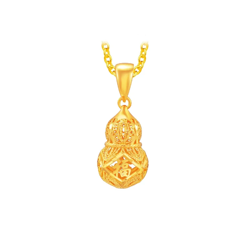 opal cluster ring unique 916 Golden Gourd Pendant