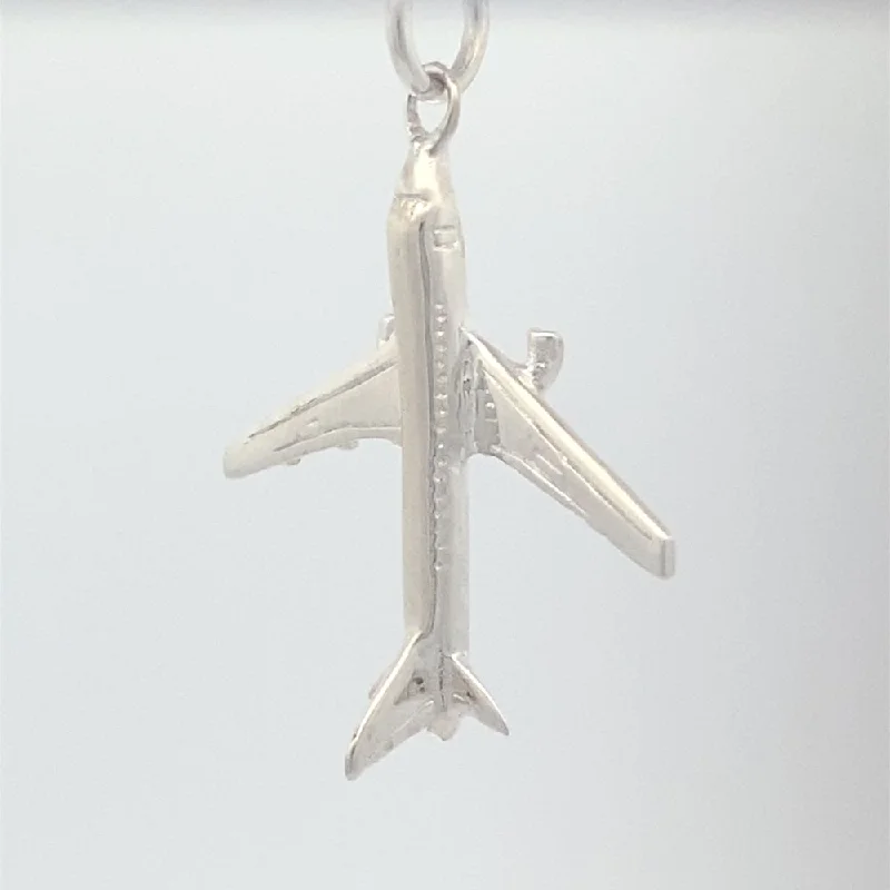 handmade gold nugget ring Albert Plane 925 Sterling Silver Pendant
