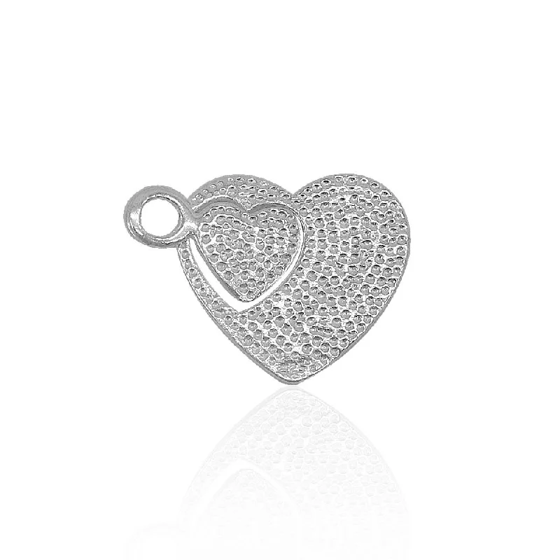 natural turquoise ring handmade Astrid 2 in 1 Hammered Heart 925 Sterling Silver Charm Pendant natural turquoise ring handmade Astrid 2 in 1 Hammered Heart 925 Sterling Silver Charm Pendant