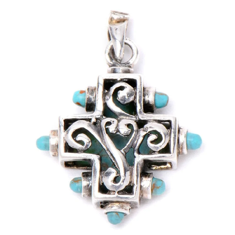 natural crystal pendant necklace Athena Silver Pendant