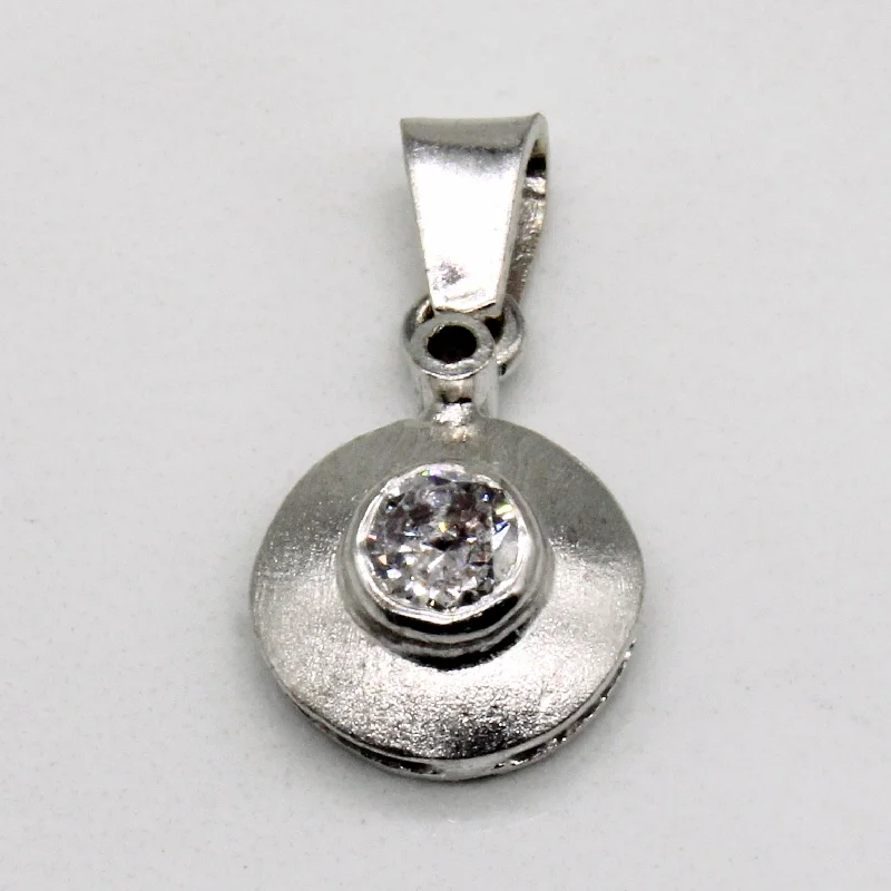 Bezel Set Diamond Pendant | 0.25ct |