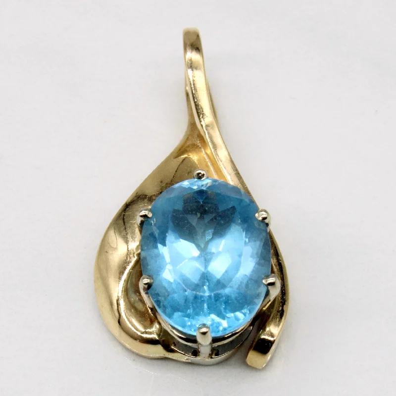 Blue Topaz Pendant | 7.25ct |