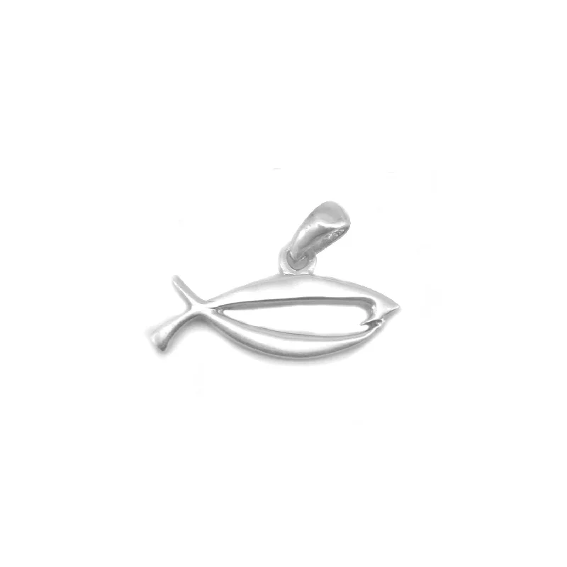 adjustable minimalist wave bracelet Cut-Out Fish Pendant