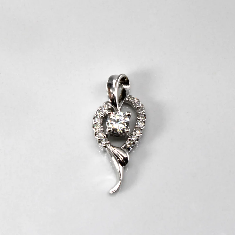 Diamond Drop Pendant | 0.51ctw |