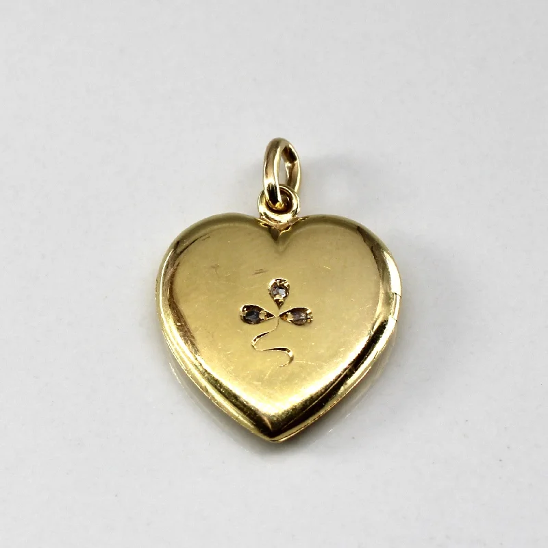 Diamond Heart Locket | 0.02ctw |