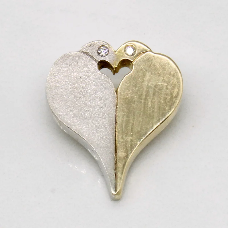 Diamond Heart Pendant | 0.02ctw |