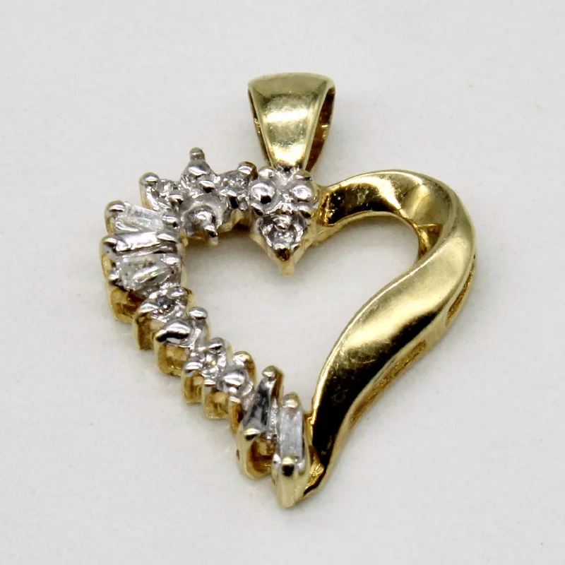 Diamond Heart Pendant | 0.07ctw |