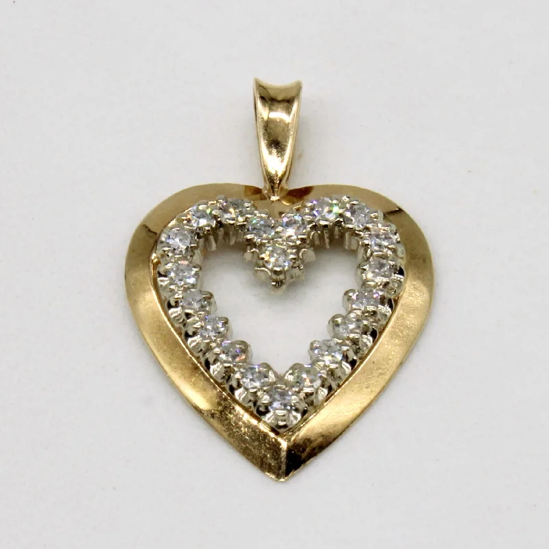 Diamond Heart Pendant | 0.16ctw |