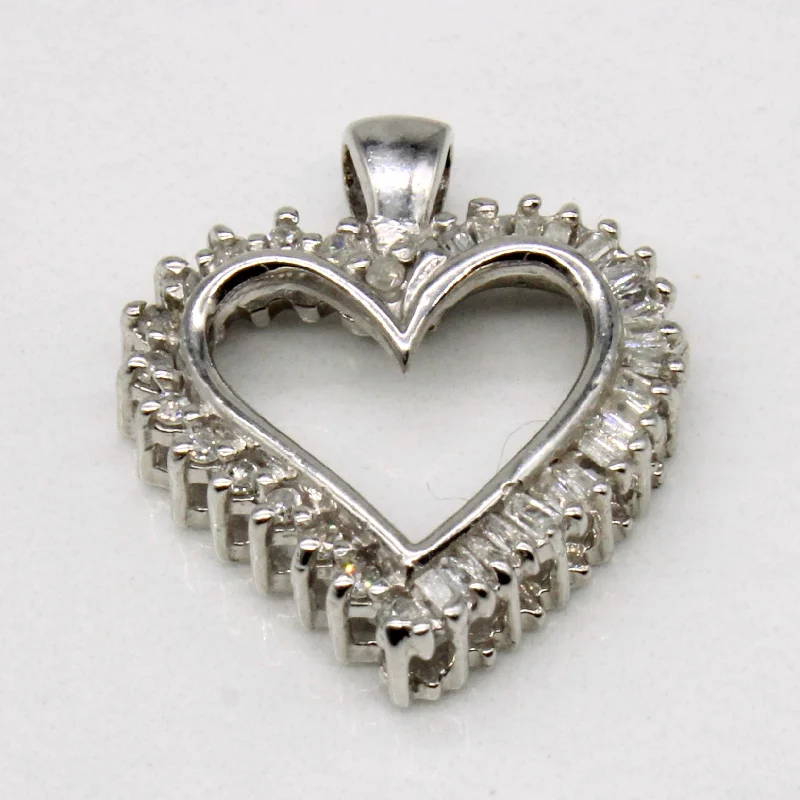 Diamond Heart Pendant | 0.22ctw |