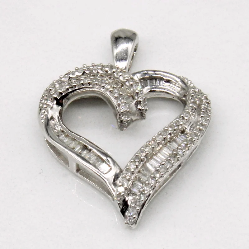 Diamond Heart Pendant | 0.28ctw |