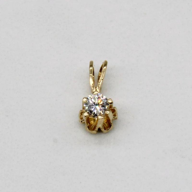 Diamond Pendant | 0.08ct |