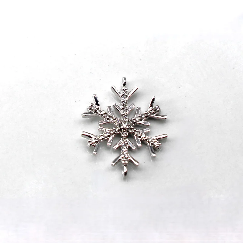 Diamond Snowflake Pendant | 0.10ctw |