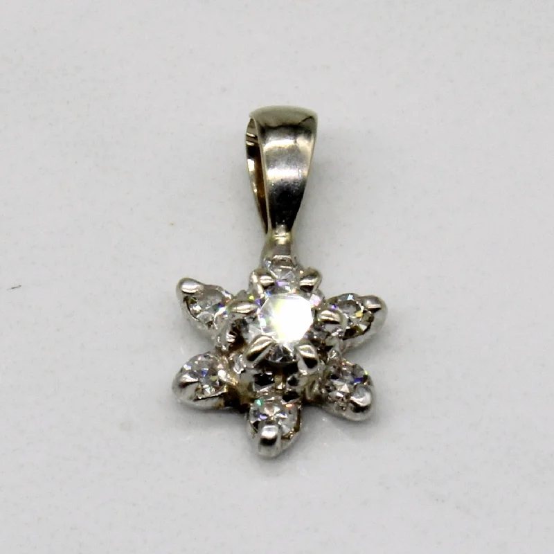 Diamond Star Pendant | 0.29ctw |