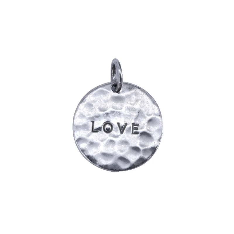 celestial moon and stars ring Engraved Love in Round Pendant