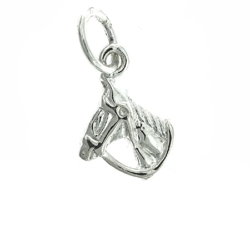 bohemian gemstone choker Horse Head Pendant