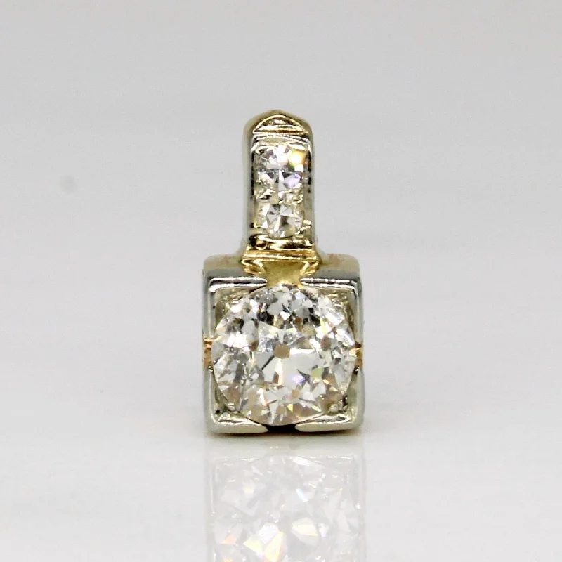 Old European Cut Diamond Pendant | 0.40ctw |