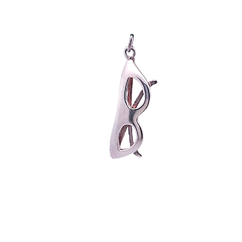 natural jade ring Polished Eyeglass Pendant