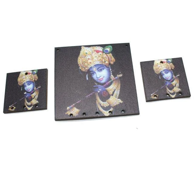 adjustable charm bracelet sterling silver Radha Krishna Pendants Set