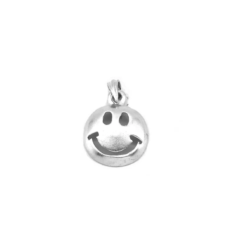 dainty butterfly pendant necklace Smiley Face Pendant