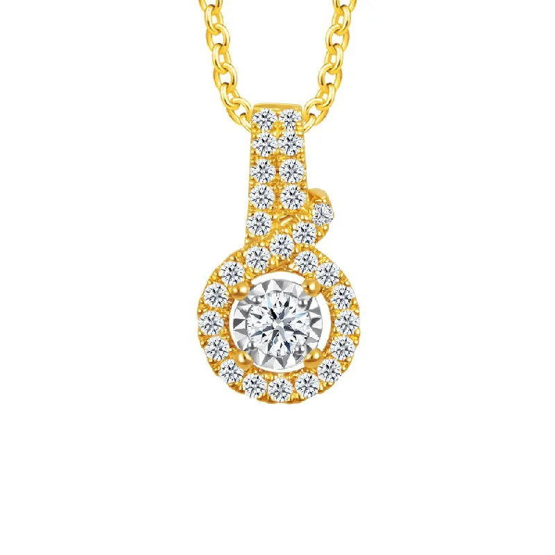 real opal engagement ring Two-Tone Diamond Pendant