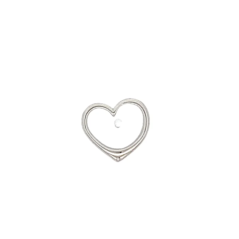 simple turquoise stud earrings Yael Heart 925 Sterling Silver Pendant