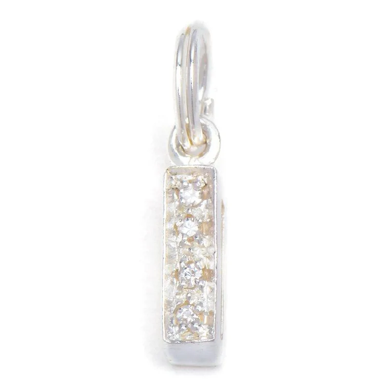 custom initial pendant necklace Zirconia Letter Pendant