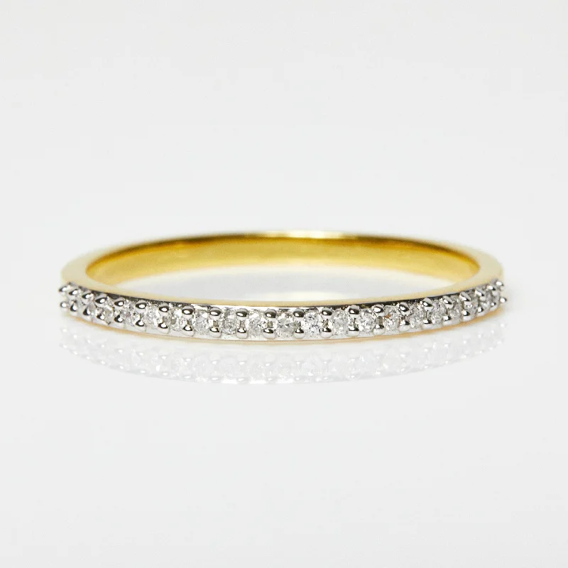 Diamond Pave Eternity Band