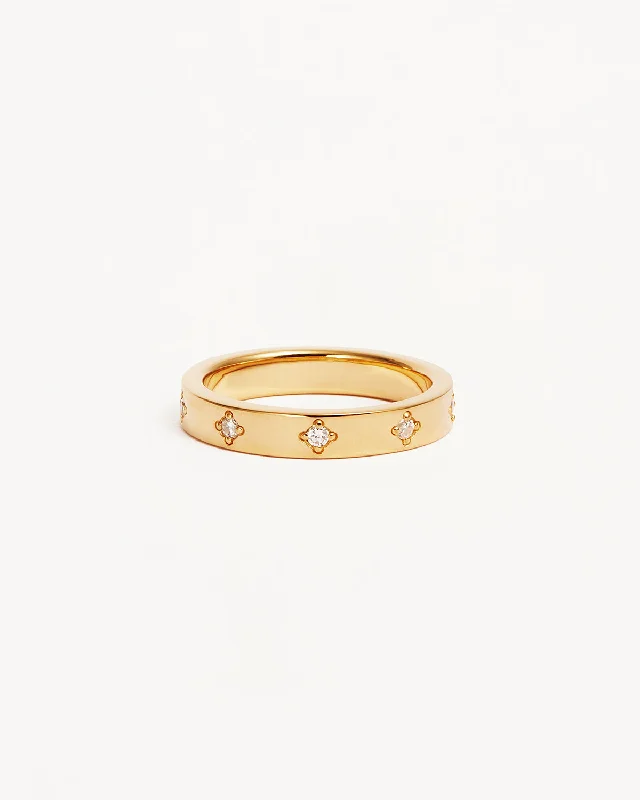 18k Gold Vermeil Infinite Light Ring