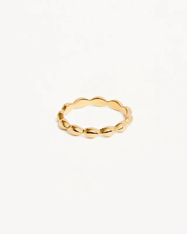 18k Gold Vermeil Protected Path Ring