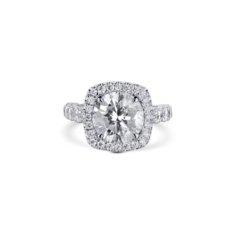 gothic claw ring men’s silver 18K White Gold Round Center With 2 Pear Diamonds Engagement Ring With Halo gothic claw ring men’s silver 18K White Gold Round Center With 2 Pear Diamonds Engagement Ring With Halo
