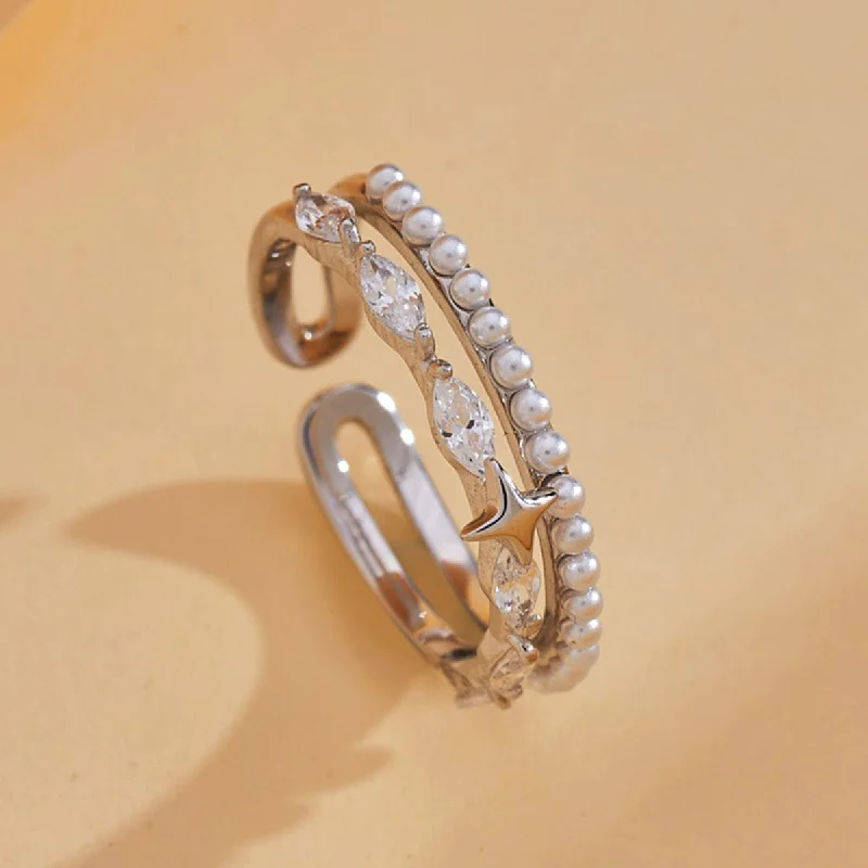 92.5 Silver Finger Ring 164314