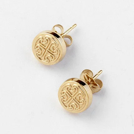 adjustable braided rope ring Ardmore Standing Stone Earrings