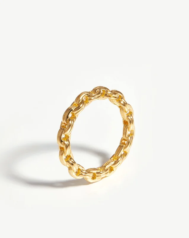 Bond Stacking Ring | 18ct Gold Vermeil