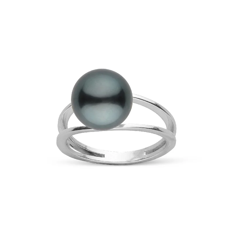 adjustable moon phase bracelet Bridge Collection 10.0-11.0 mm Tahitian Pearl Ring