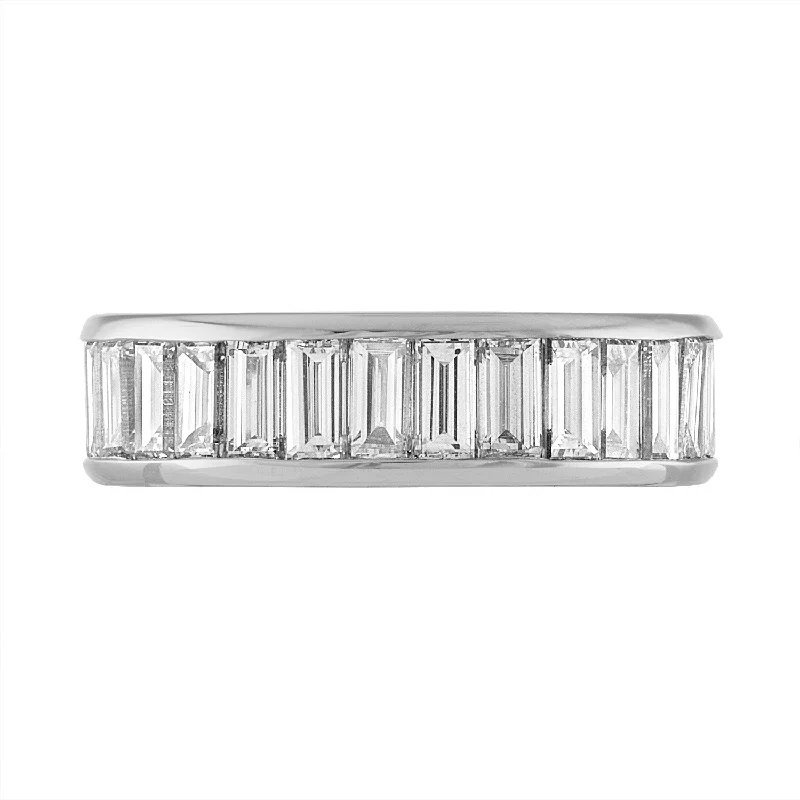 Channel Set Diamond Eternity Band