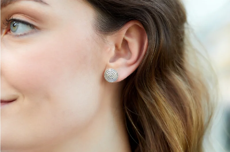 vintage rose gold cameo pendant Áille (Beauty) Earrings