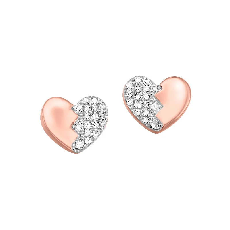 simple turquoise stud earrings 10K Gold and Diamond Heart-Shaped Stud Earrings | Fernbaugh's Jewelers simple turquoise stud earrings 10K Gold and Diamond Heart-Shaped Stud Earrings | Fernbaugh's Jewelers