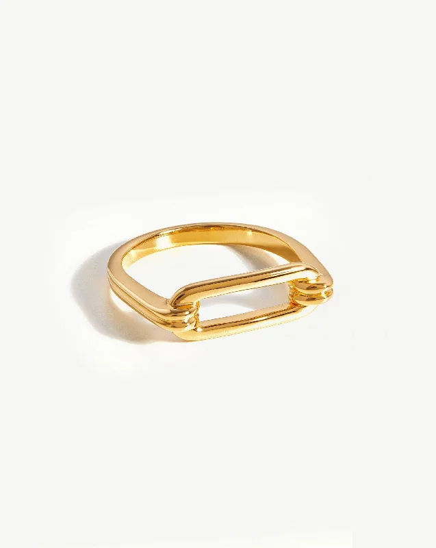 Ovate Ring | 18ct Gold Vermeil