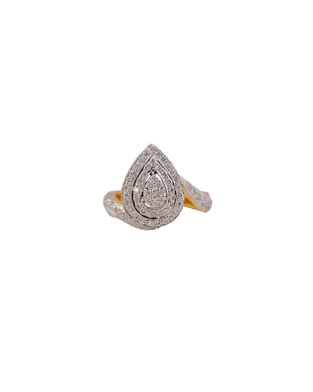 dainty snake ring gold Heidi Diamond Ring