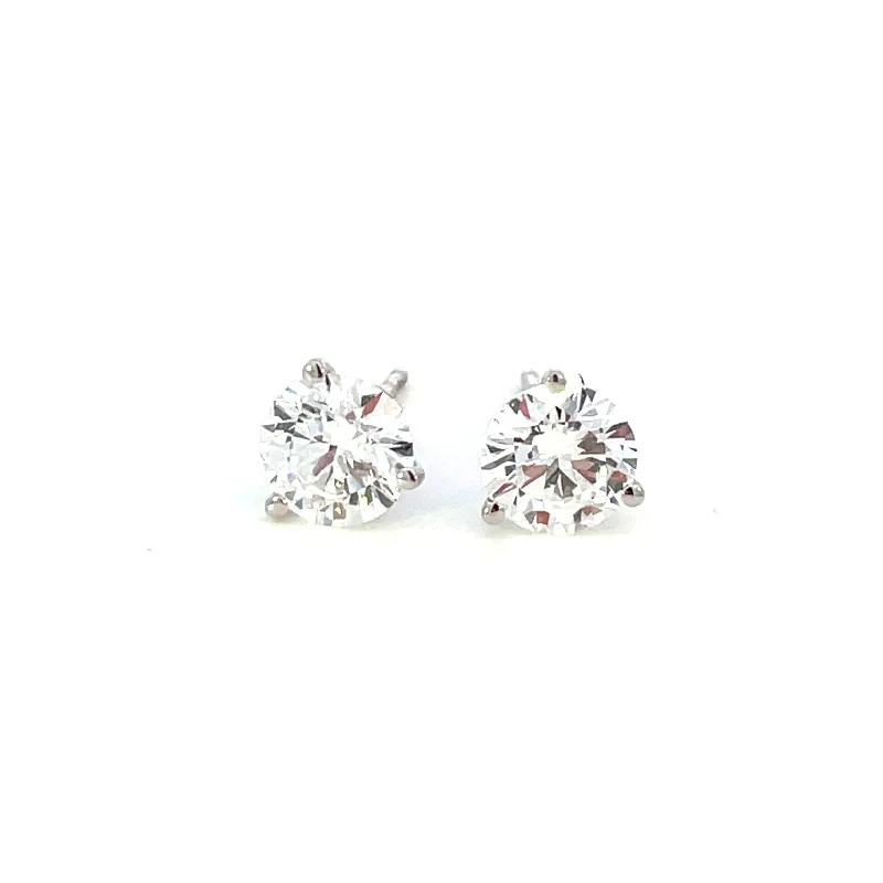 cute cat charm bracelet Flourish by Fernbaugh's Lab Grown Diamond Stud Earrings | Fernbaugh's Jewelers