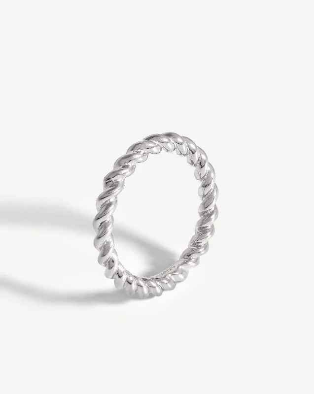 Lasso Stacking Ring | Sterling Silver