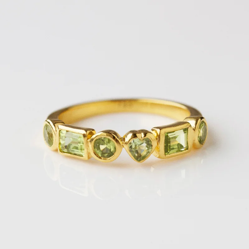 Louise Thompson Lucky In Love Peridot Ring