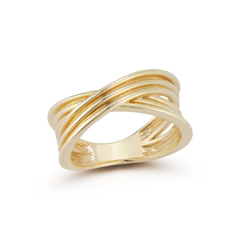 Nana Bernice Large Crossover Ring