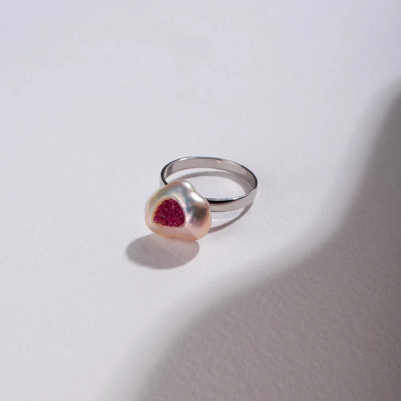 layered gold coin pendant necklace Piccolo Finestrino Collection Freshwater Pearl Ring with Ruby layered gold coin pendant necklace Piccolo Finestrino Collection Freshwater Pearl Ring with Ruby