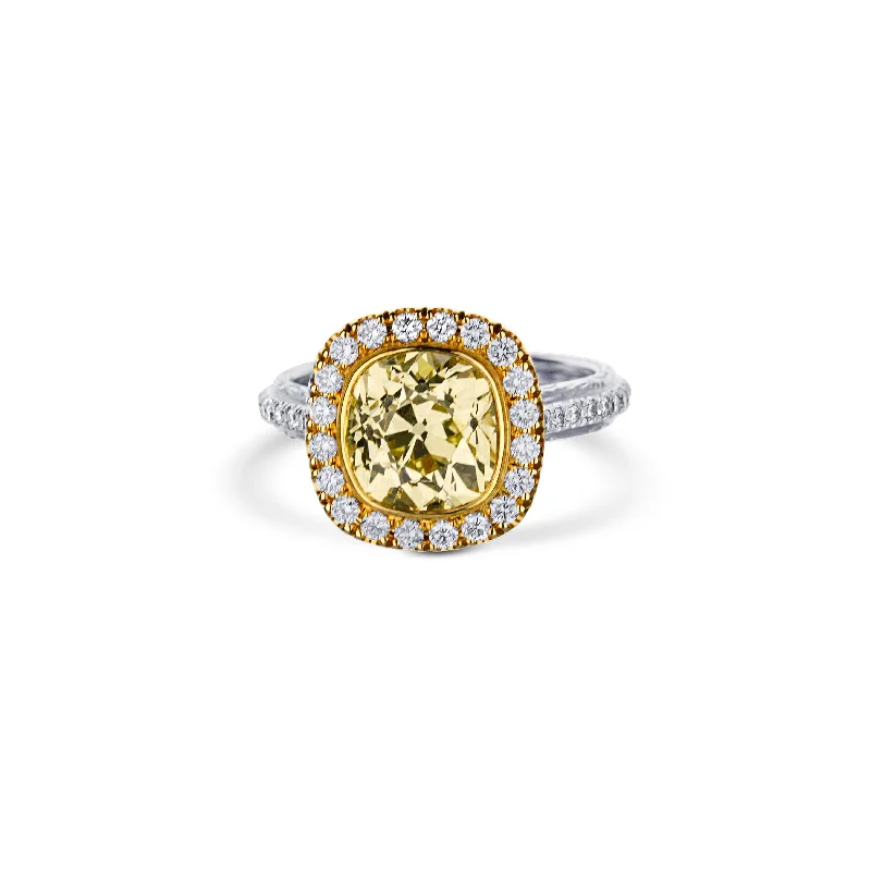 wide gold cuff bracelet Platinum Old Mine Brilliant Cut Diamond Engagement Ring With Yellow Gold Halo wide gold cuff bracelet Platinum Old Mine Brilliant Cut Diamond Engagement Ring With Yellow Gold Halo