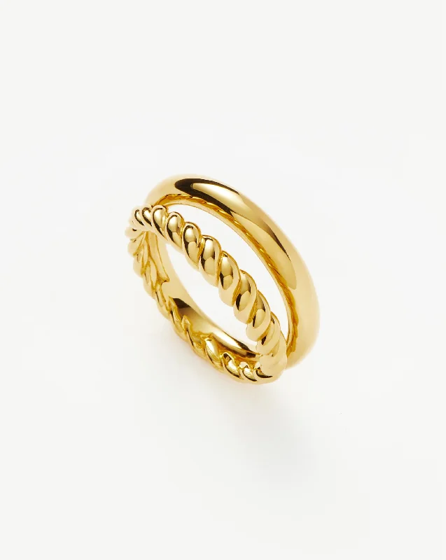 Radial Ring | 18ct Gold Vermeil